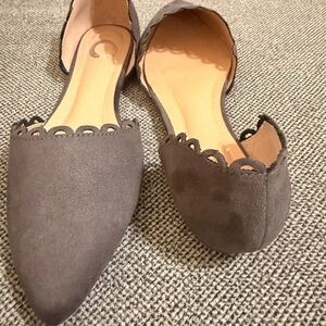 Elegant Gray Women's Flats***BRAND NEW***